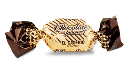 Chocolate con piñones